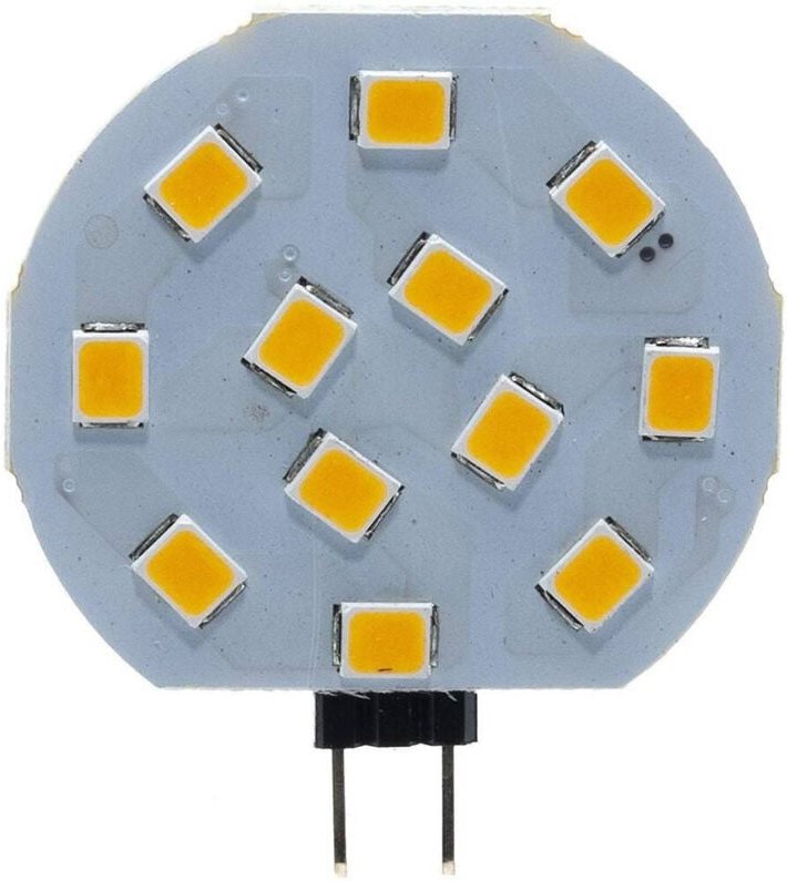 Trade Shop Traesio - Trade Shop - G4 slim led glühbirne 1,8 watt flache lampe 12V licht 6500K 3000K 4000K -