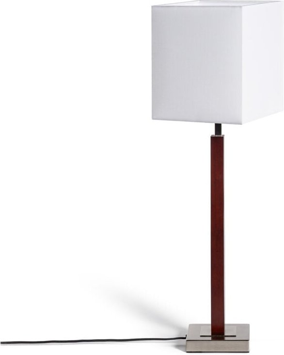 Tischlampe Metall Lizza Weiß