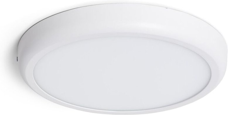 LED-Deckenleuchte 24W Rund Metall Ø300mm Design White 6000K Kaltweiß