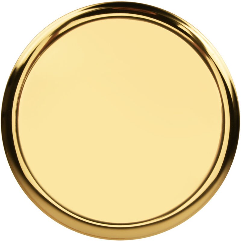 Zoternen Serviertablett aus Edelstahl für Teeservice, Obst, Süßigkeiten, Lebensmittel, Schmuck, Handtuch (Gold)