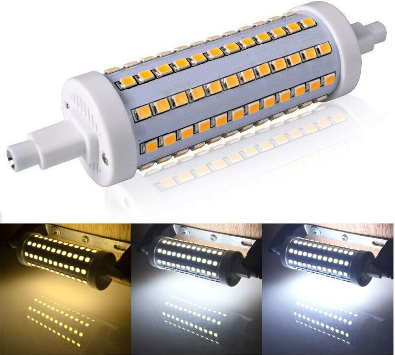 Trade Shop Traesio - Trade Shop - R7S led-lampe licht 360 grad 118mm licht warm kalt 220V 10W -