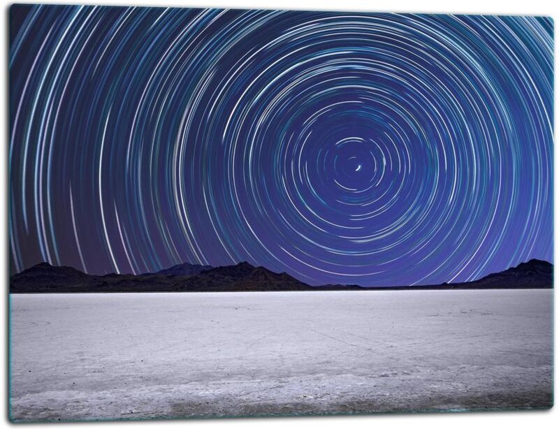 GlassplattenschneideBrett 52x40 Baum