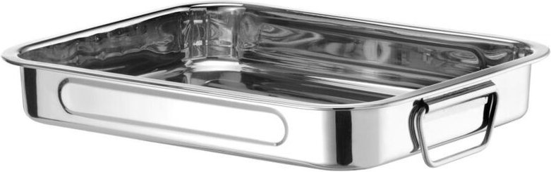 Edelstahl-Bräter zum Backen im Ofen 430x310x60mm - Hendi 508527