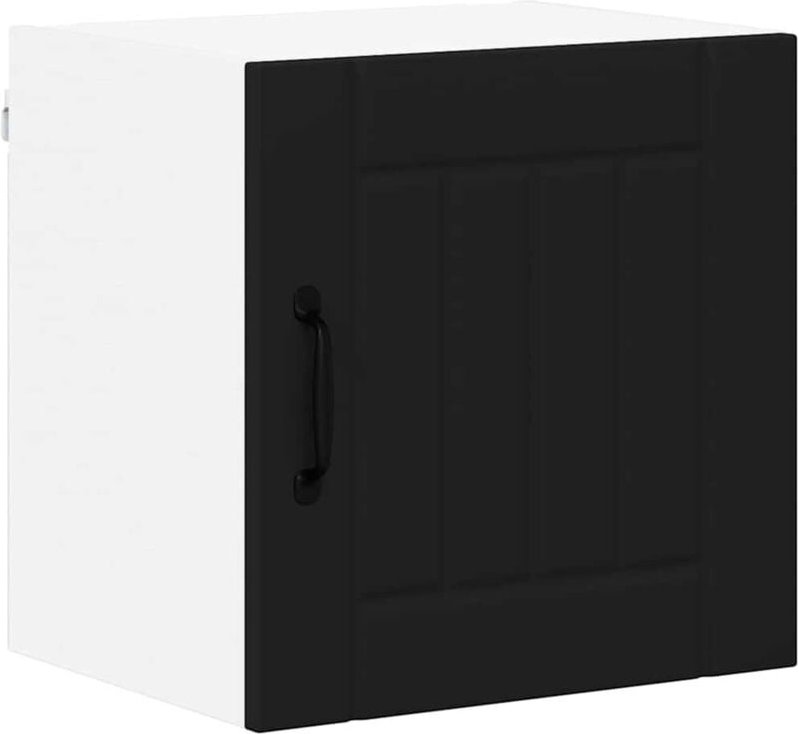 Küchenschrank mit Regal Schwarz 40 x 31 x 40 cm Holzwerkstoff vidaXL