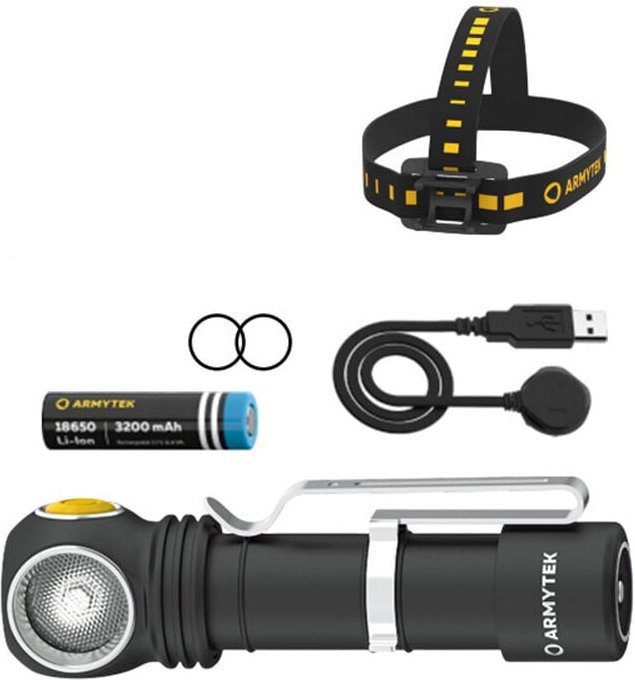 Armytek - Lampe frontale Wizard C2 wr couleur blanche 1100 lm F06901C