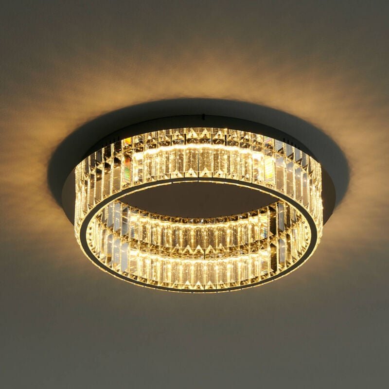 Kosilum - Elegante Deckenleuchte mit Kristallglas - Pezzati