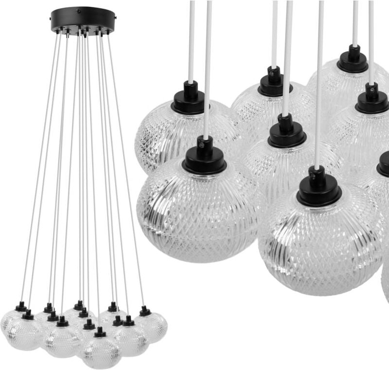 Thumbnail - Toolight - pendelleuchte MS024-13CP black