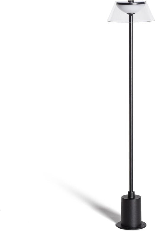 LED-BodenStehlampe Außen 6.5W Aufbau 60cm Dipdey Schwarz