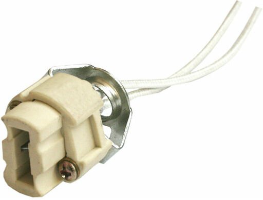Thumbnail - Electro Dh - Zweistiftige G9-Halogenlampenfassung mit Fassung 250 v Mit 15 cm Glasfaserkabel Elektro dh. 12.073 84305521...