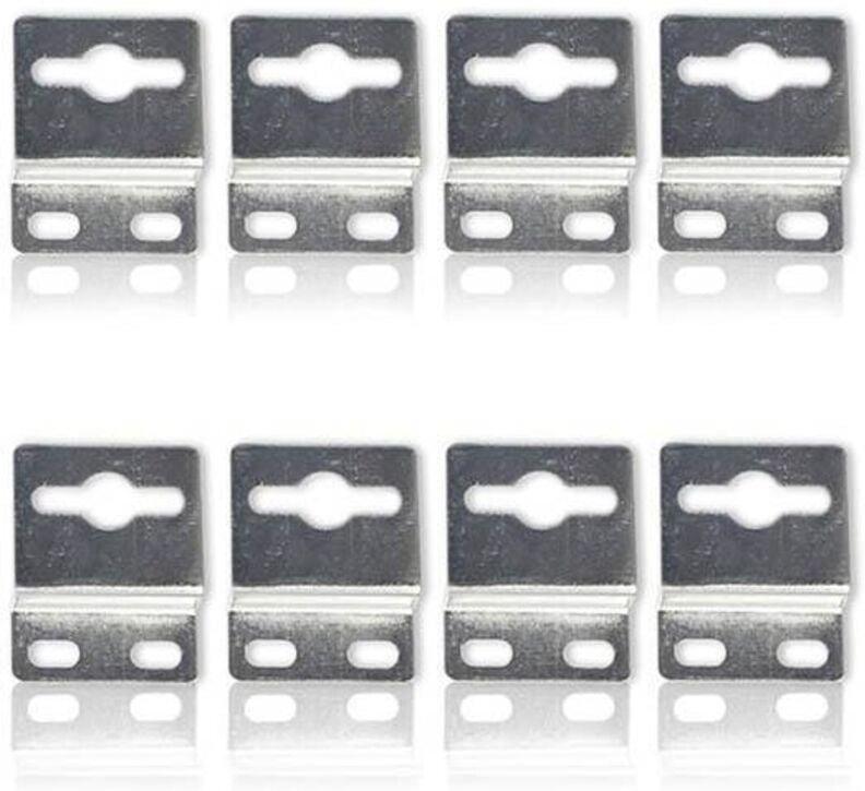 LED Panel Wand- und Deckenhalter Z-Halterung 8 Stück