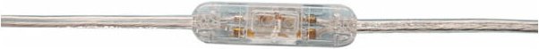 Durchgangsschalter mit Kabel 2 m. 2A/250V Farbe Transparent Electro DH 11.576/T 8430552137404