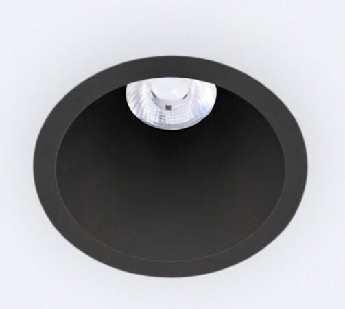 Led Downlight Einbaustrahler 9-12W Konisch Areni Schnitt ø 100 mm 4000K Schwarz Neutralweiß 12 w