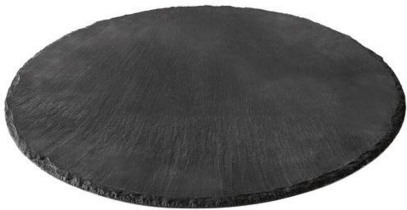 Lacor Drehplatte aus schwarzem Schiefer 35 cm
