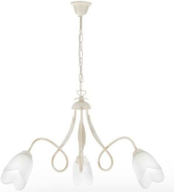 Onli - Dkl italia dkl4250/3a- 3 lichter e14-elfenbein hängeleuchte