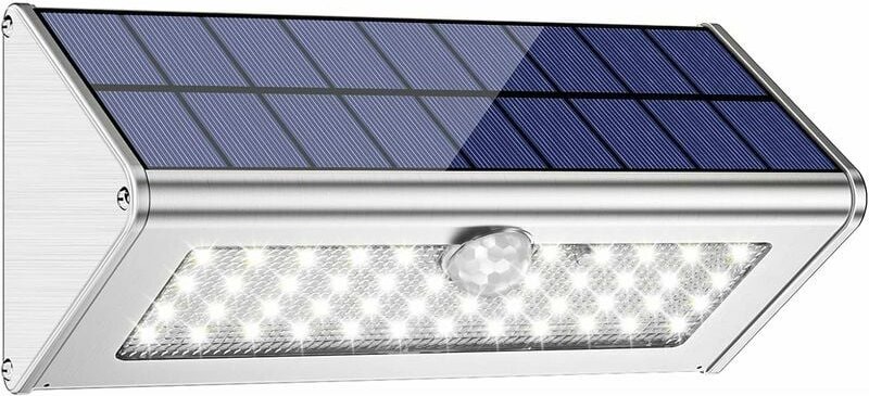 Thumbnail - Solarleuchte für den Außenbereich, IP65, wasserdicht, kabellos, Solarstrahler, 4500 mAh, 46 LEDs, Solar-Flutlicht für de...
