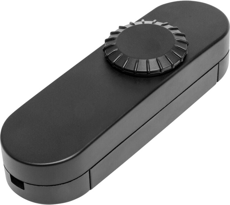 InterBär 8136-004.01 LED-Schnurdimmer Schwarz 1 x Aus/Ein Schaltleistung (min.) 2 w Schaltleistung