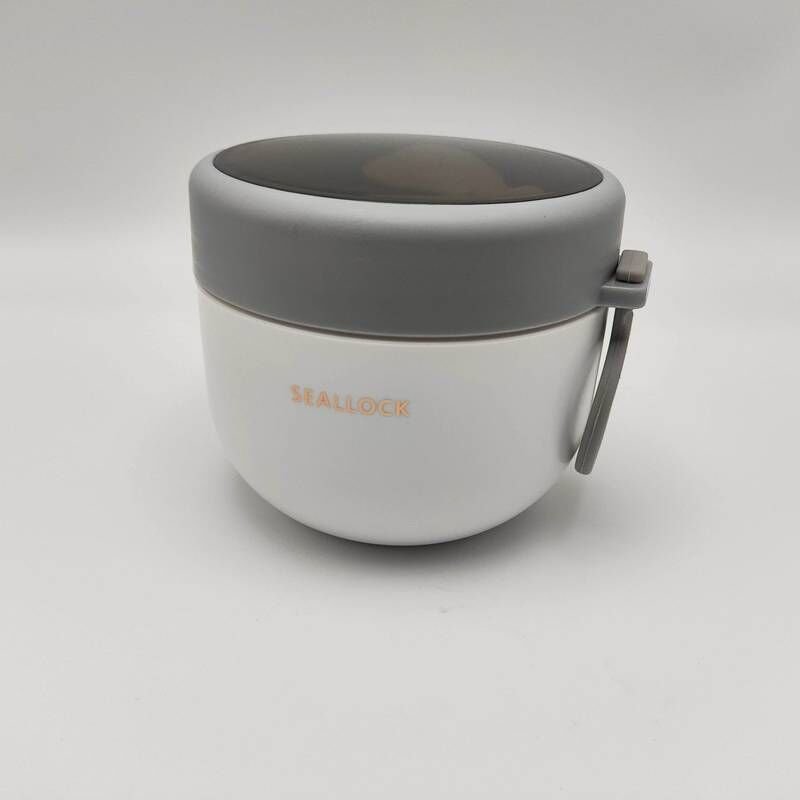 20,29oz (ca. 575 g) Thermo-Lunchbox aus Kunststoff, isolierte Lebensmittelbehälter, kleine Bento-Box, Outdoor-Zubehör