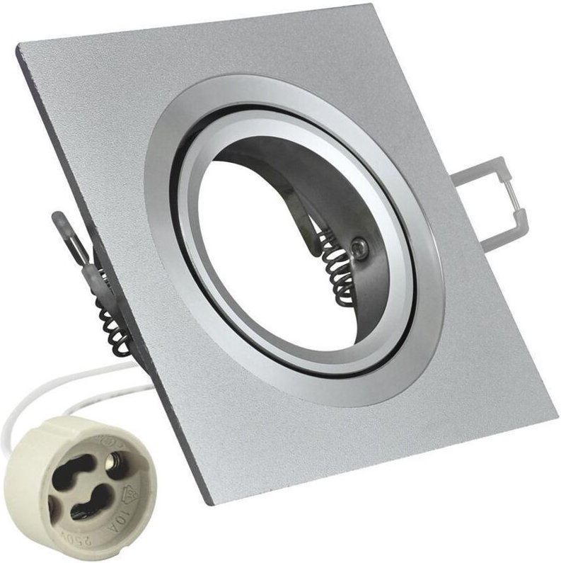 Eckiger Aluminiumrahmen SOUTH OPAL silber sandgestrahlt - 302120