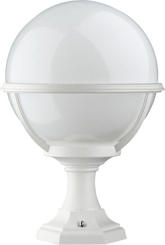 Cristher - Gartenleuchtfeuer Clic-Clac Globo Ip43 E27 42w 400mm Weiß