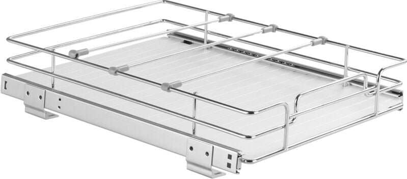 Ausziehbarer Schrank-Organizer,30,5 cm b x 43,2 cm T,robuste ausziehbare Vorratsregale,ausziehbare Schubladen aus verchr...