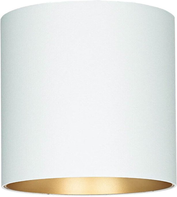 Deckenleuchte Spot Weiß Gold Ø12,7cm GU10