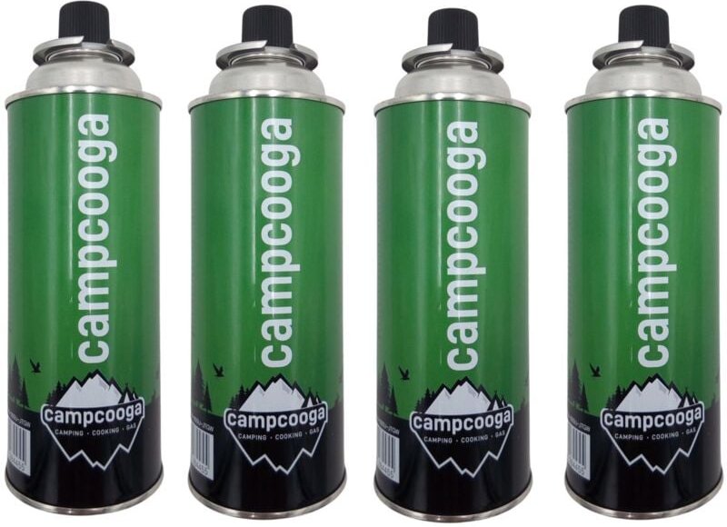 Buri - 4x Butan Gas Kartusche 2,08L Gaskartuschen Bunsenbrenner Campingkocher je 227g