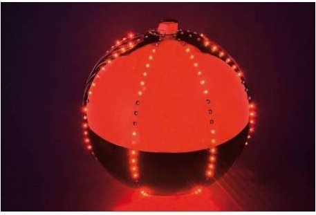 Sphäre 240 rote led 30 cm