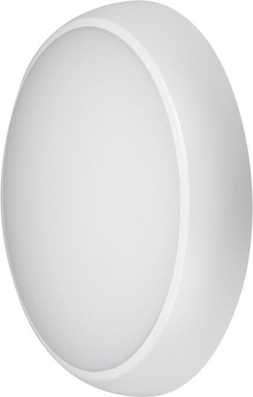 LED-Deckenleuchte für den Außenbereich, 15 W, 1500 lm, CCT (Einstellbar Lichtton), 3000–4000–6500ºK, IP65, weißes Finish