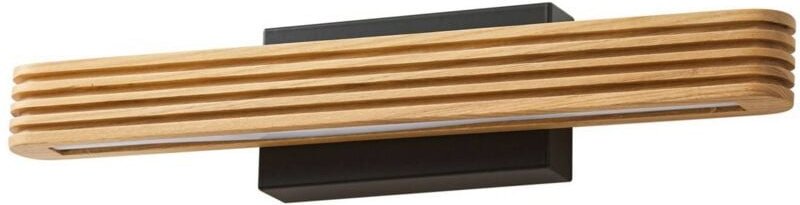 Wandleuchte, Wandlampe Innen "Lieske" aus Holz für Wohnzimmer & Esszimmer von Lucande