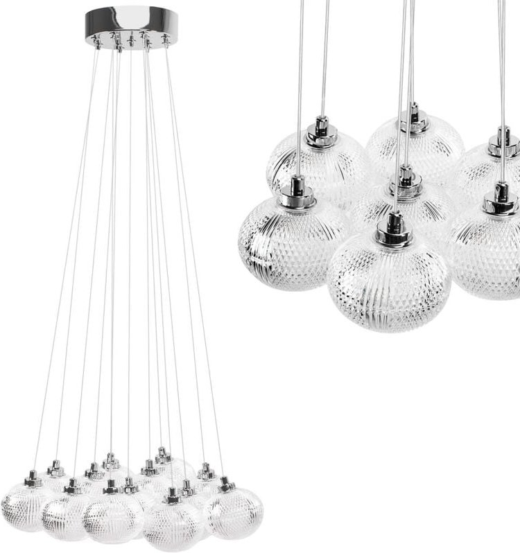 Toolight - pendelleuchte MS025-13CP chrome