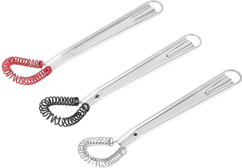 Edelstahl-Mini-Ei-Schneebesen, handgehaltener Schäumer, cremiger Kaffeemixer, Frühlingssaucenmixer