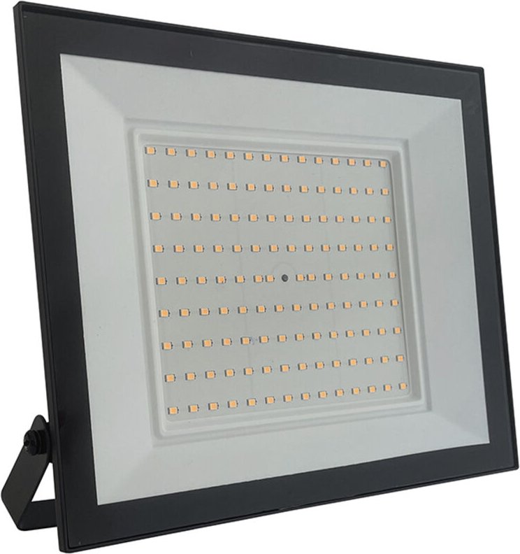 V-TAC LED-Flutlichtstrahler – E-Serie – IP65 wasserdicht – Schwarz – 100 W – 9500 Lumen – 3000 K