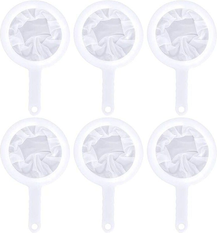 Stück Nylon-Feinmaschiges Sieb, 80 Mesh Kunststoff-Feinmaschiger Filter, Feine Nylonfilter Küchen-Kunststoffsieb Haushal...