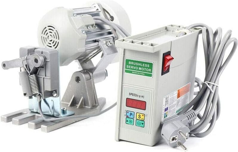 Nähmaschinenmotor 750 w - Servomotor Energiesparender 500-3500 U/min dc bürstenloser elektrischer Nähmaschinenmotor für ...