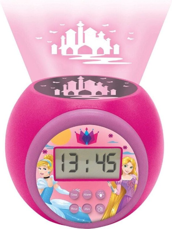 Thumbnail - Lexibook - Princess Projektor-Wecker mit Zeitschaltuhr Perfekt für das Kinderzimmer