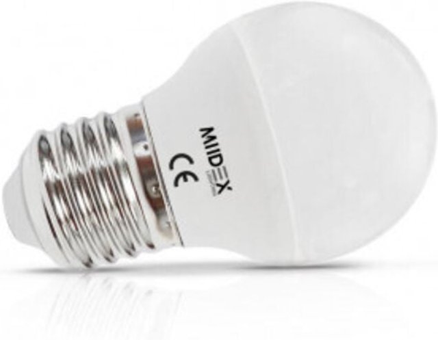 Depolierte LED-Glühbirne G45 - E27 4000K Neutralweiß - 5W
