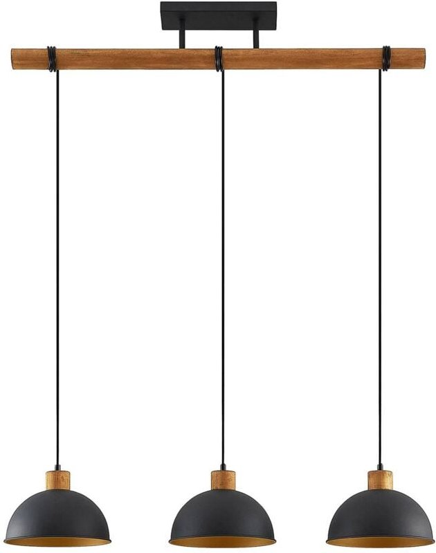 Pendelleuchte 'Flurin' aus Metall für Wohnzimmer & Esszimmer von Lindby