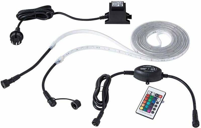 Heissner - smart light Unterwasser-LED-Band, rgb, 5m, inkl. Transformator und RGB-Controller