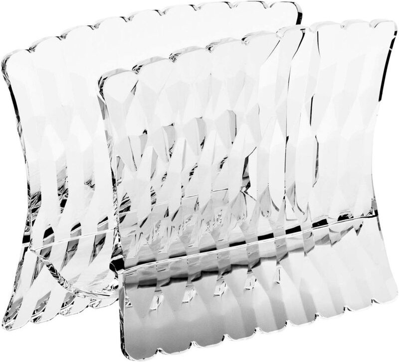 Portatovaglioli Vanity transparent 152x76x110