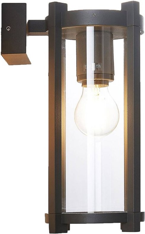 Wandleuchte außen "Brienne" aus Aluminium von Lucande