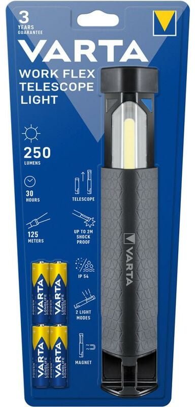 Thumbnail - Work Flex Light Vielseitige 2in1 Leuchte - Varta
