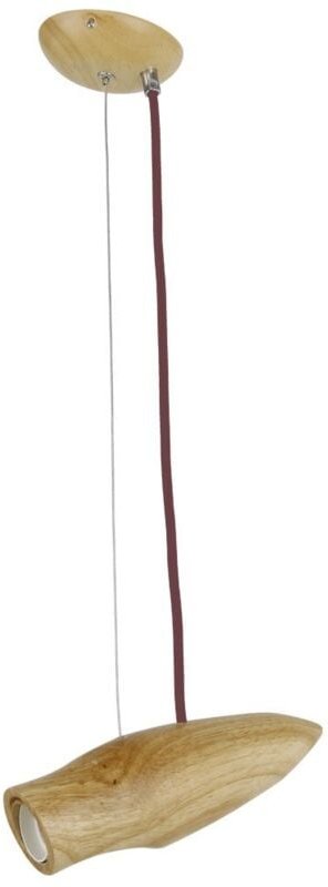 Cristalrecord - Deckenleuchten mit Lampenfassung wooden pajaro cr 93-031-15-115