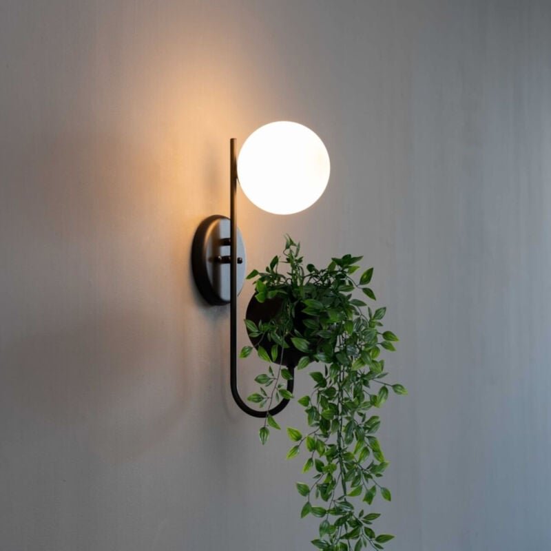 Wandleuchte mit Pflanzentopf Design - Florida