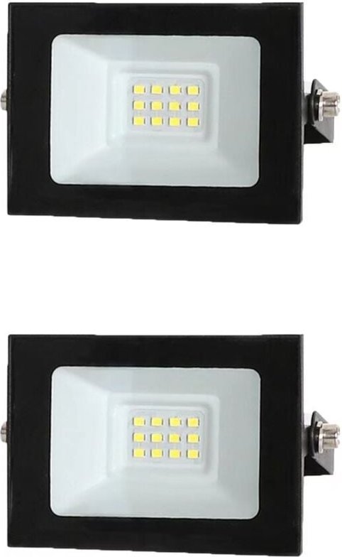 2er-Pack superhelle 10-W-LED-Flutlichter für den Außenbereich – IP65 wasserdicht – 6500 k Kaltweiß – für Gartentore, Gar...