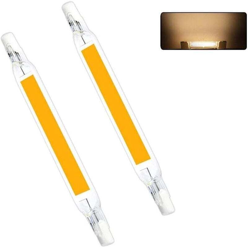 Aiperq - R7S-LED-Lampen, 78 mm, 230 v, nicht dimmbar, LED-COB-Halogenlampe, gleichwertiger Ersatz für Strahler, energies...