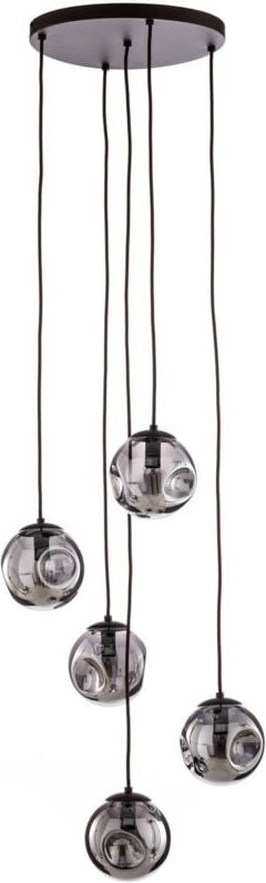 Pendelleuchte 'Valentina' aus Glas für Wohnzimmer & Esszimmer von Lindby