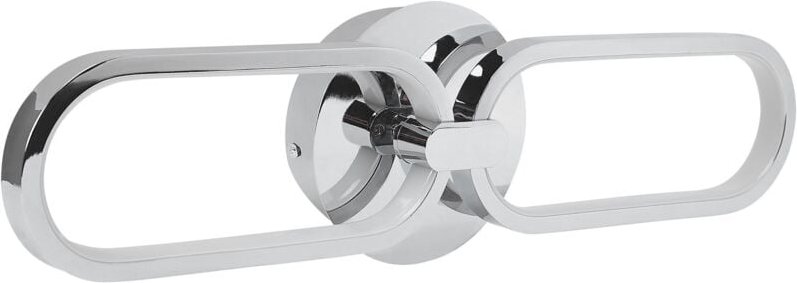 Led Wandleuchte Silber Metall Warmweißes Licht Kettenform Außergewöhnliches Design Modern für Wohnzimmer Küche Bad Schla...