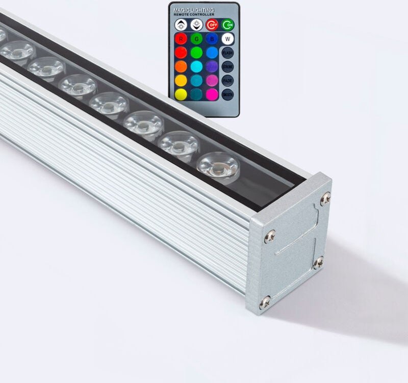 Efectoled - LED-Wandfluter 18W IP65 rgb 50cm rgb