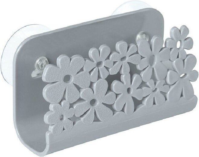 Fitags - Spülbecken-Organizer für Küche/Badezimmer, Abtropfgestell mit Saugnäpfen, Schwammhalter für Küchenspüle, Aufbew...