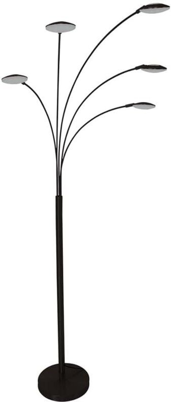 Mexlite - stehlampe - Synna - schwarz - metall - led - 1327ZW